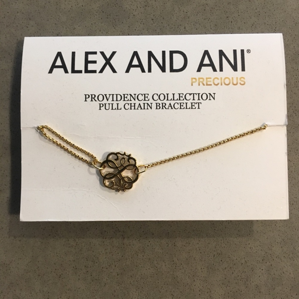 Alex and Ani gold bracelet